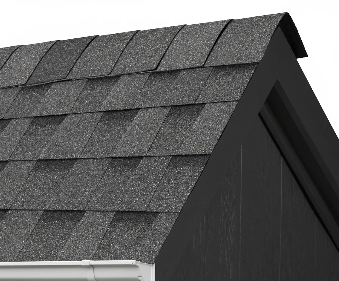 Dark Gray house with Charcoal roof