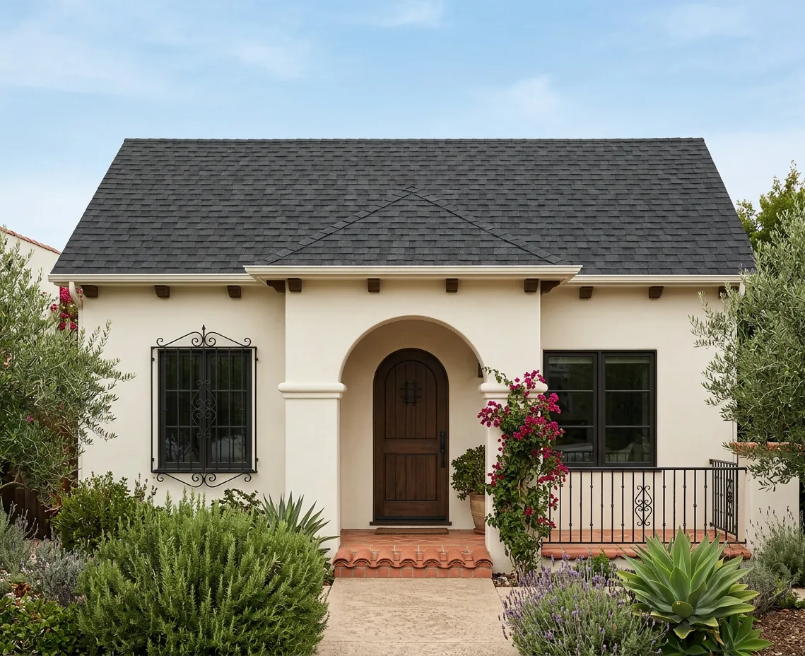 Florida home with Pinnacle Pristine BLACK SHADOW roof