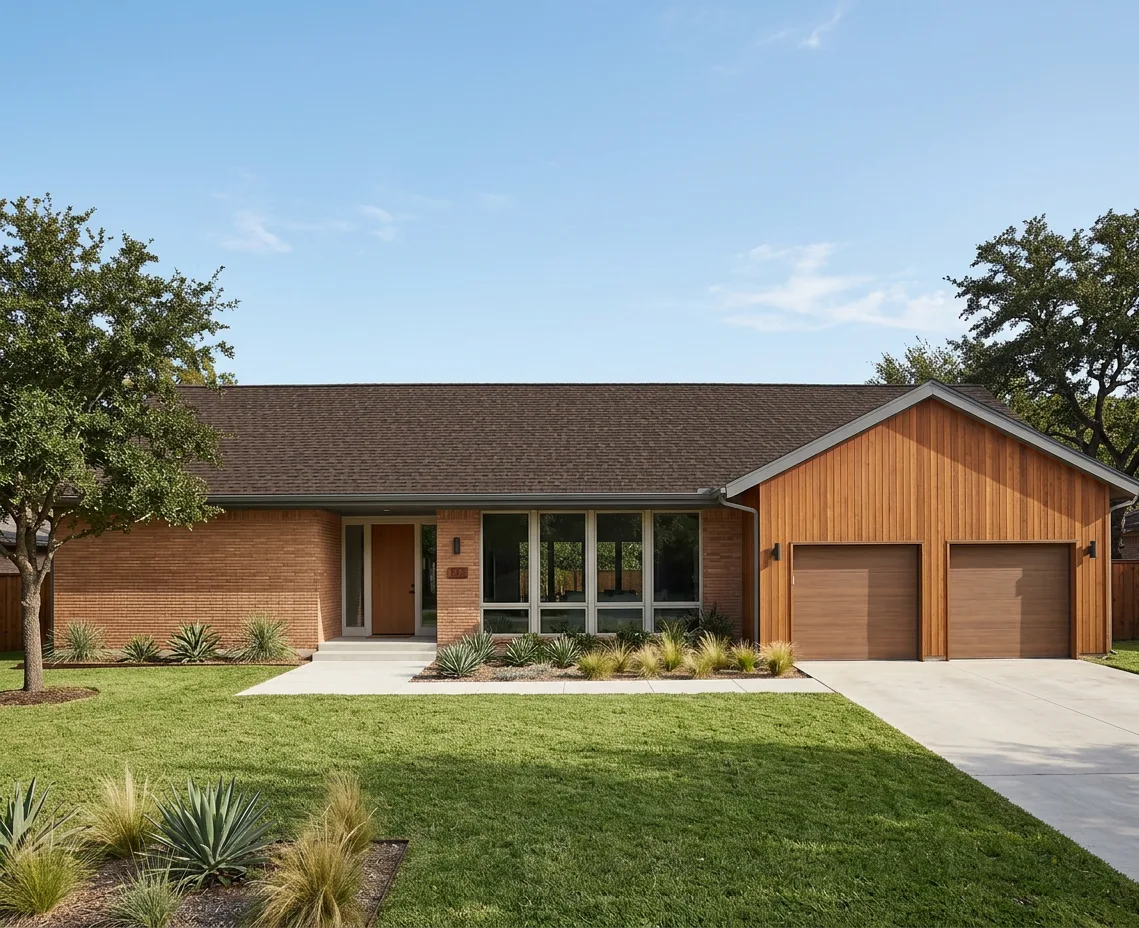 Florida home with Pinnacle Pristine BURNT HICKORY roof