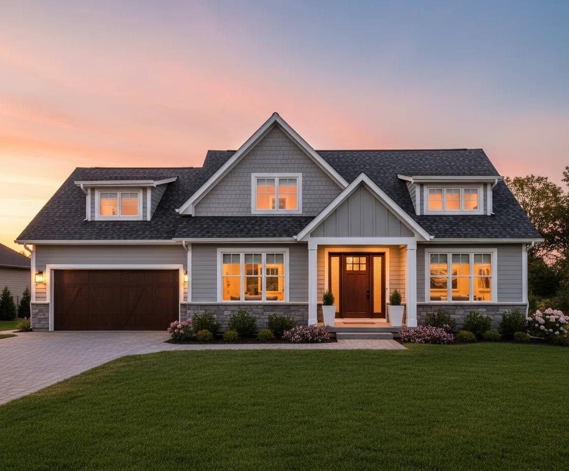 Florida home with Pinnacle Pristine PEWTER roof