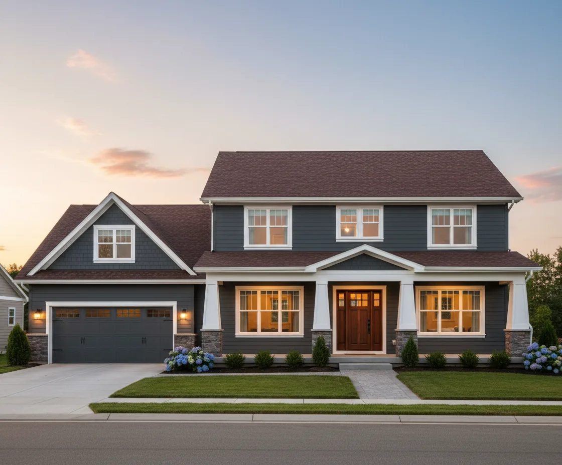 Florida home with Pinnacle Pristine SUNSET roof