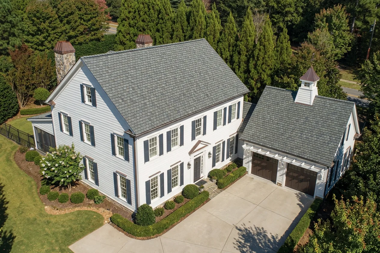 Florida home with Belmont Stonegate Gray roof
