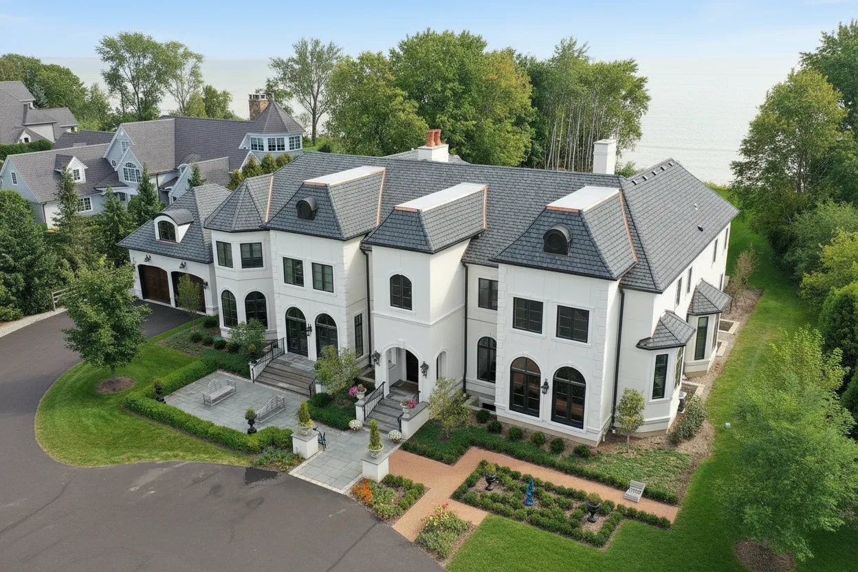 Florida home with Grand Manor Stonegate Gray roof
