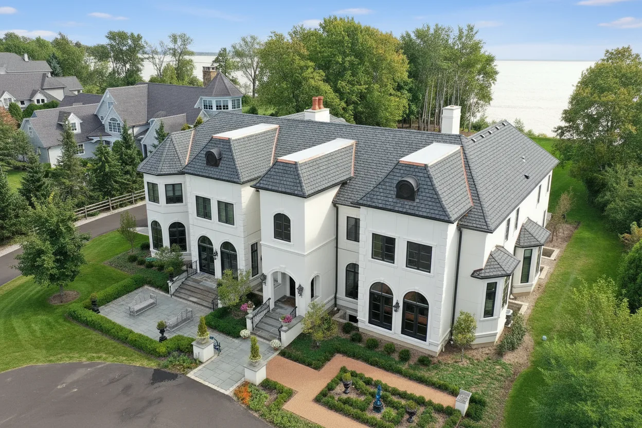 Florida home with Grand Manor Stonegate Gray roof