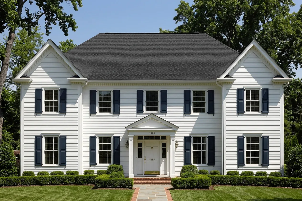 Florida home with Landmark Charcoal Black roof