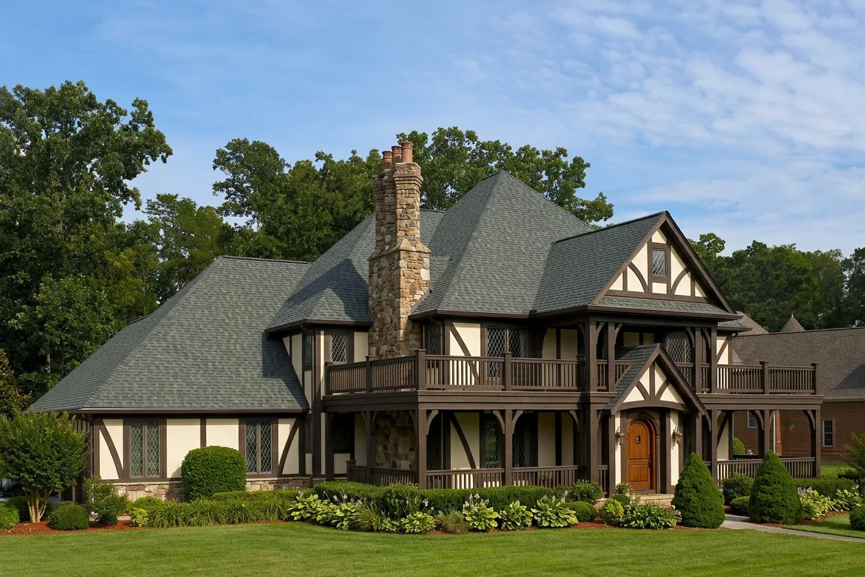 Florida home with Landmark Colonial Slate roof