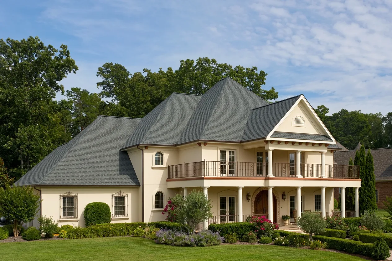 Florida home with Landmark Colonial Slate roof