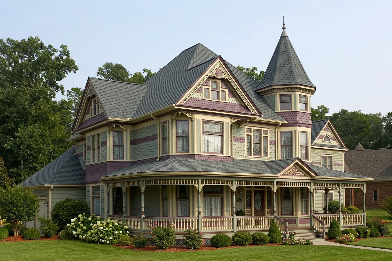 Florida home with Landmark Colonial Slate roof