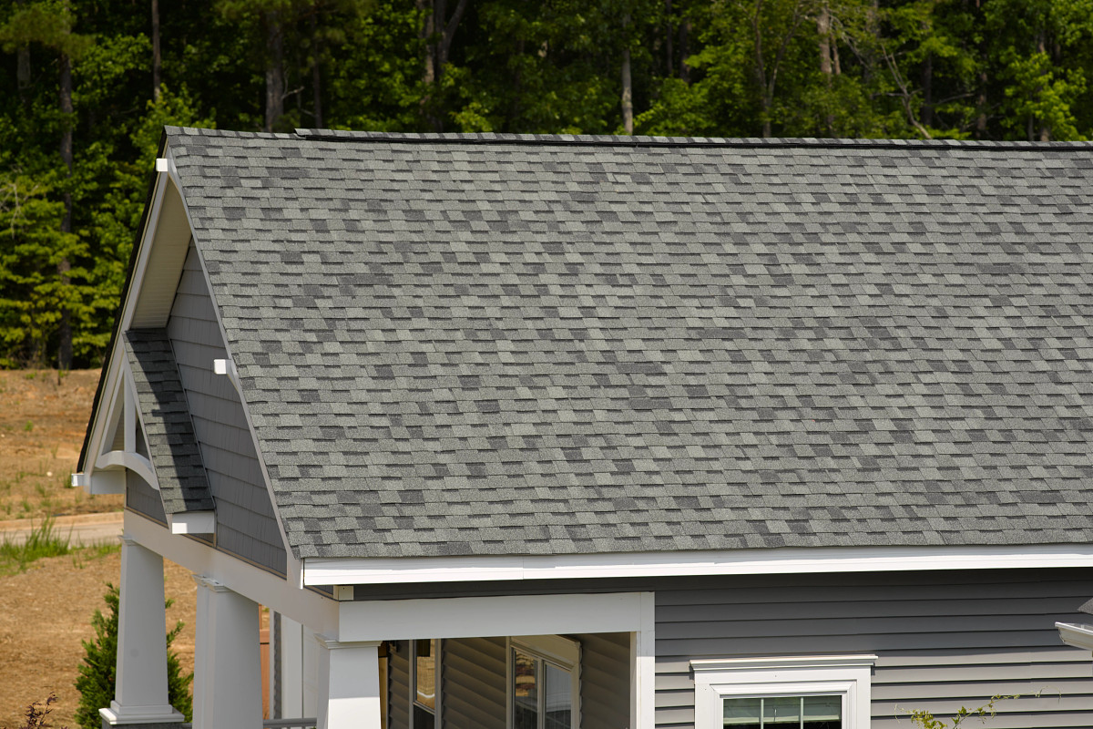 Home with CertainTeed Landmark Granite Gray roof