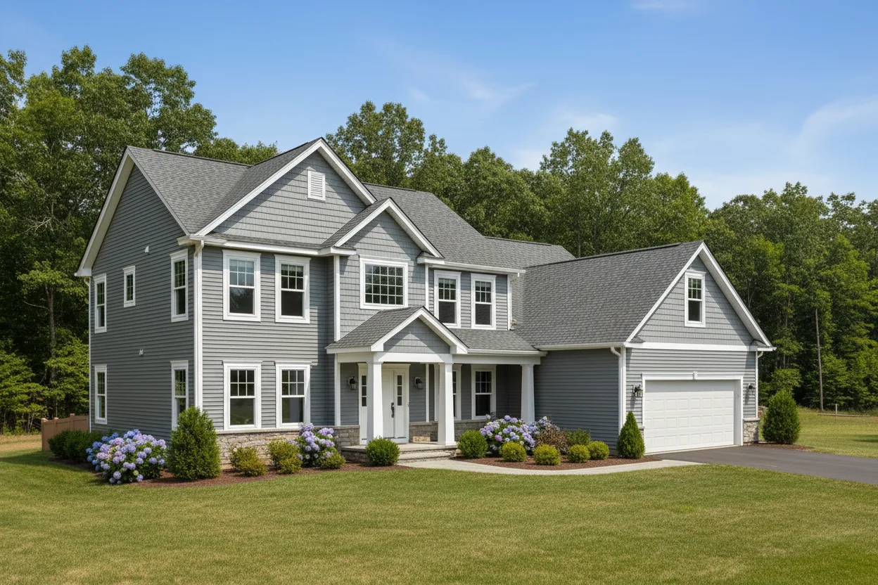 Florida home with Landmark Granite Gray roof