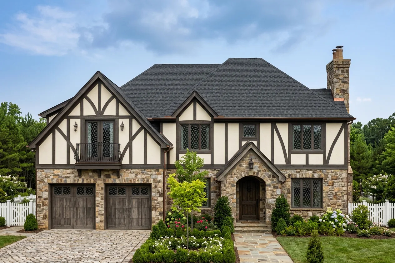 Florida home with Landmark Pro Cinder Black roof