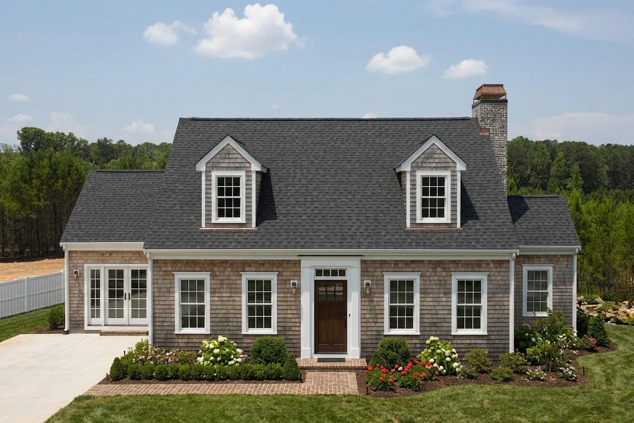 Florida home with Landmark Pro Cinder Black roof