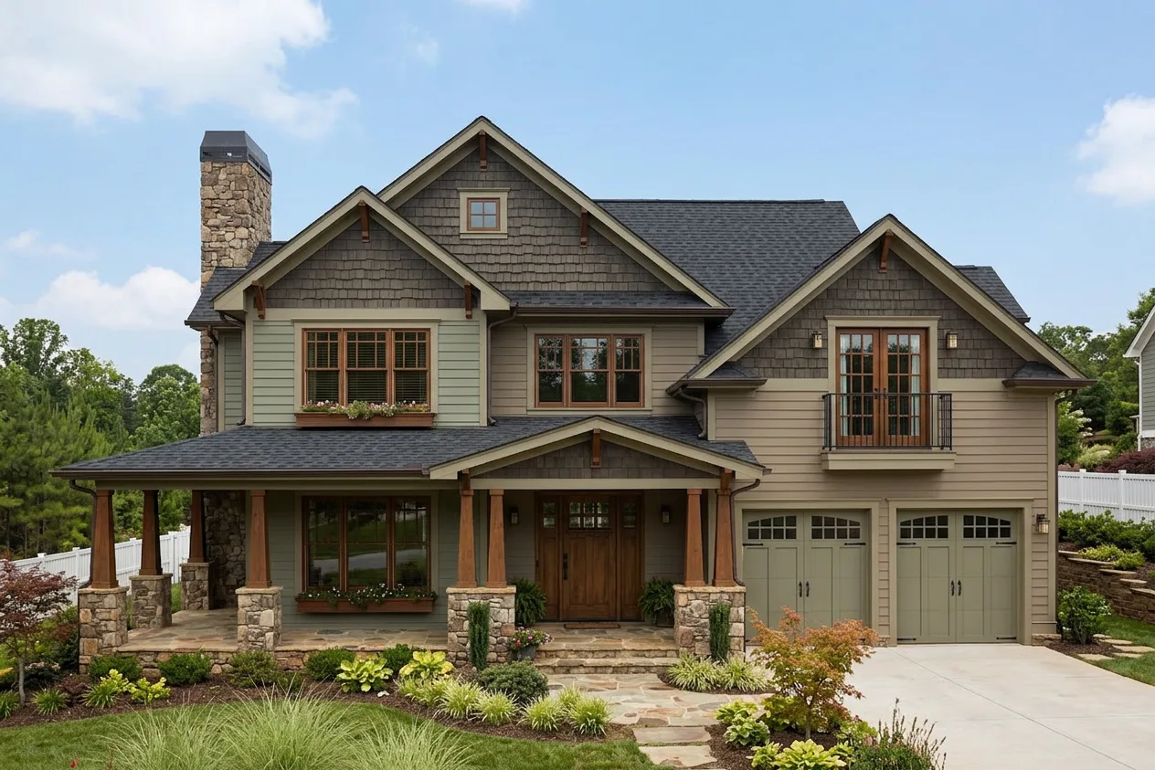 Florida home with Landmark Pro Cinder Black roof