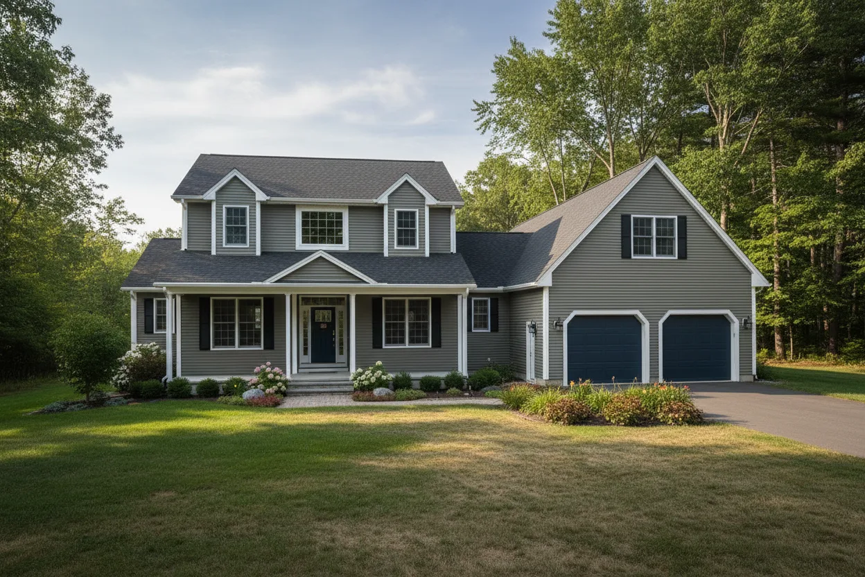 Florida home with Landmark Pro Max Def Charcoal Black roof