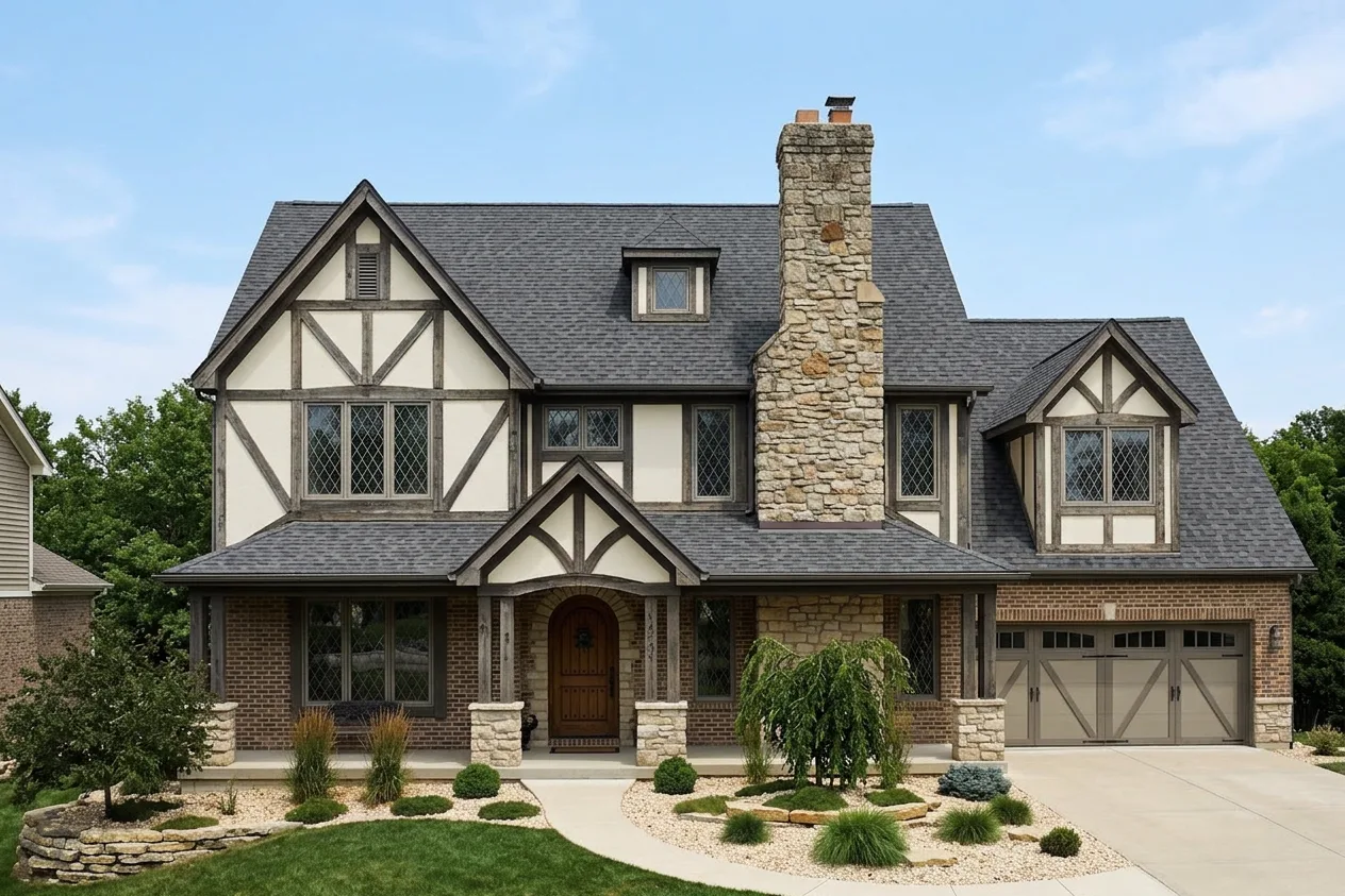 Florida home with Landmark Pro Max Def Colonial Slate roof