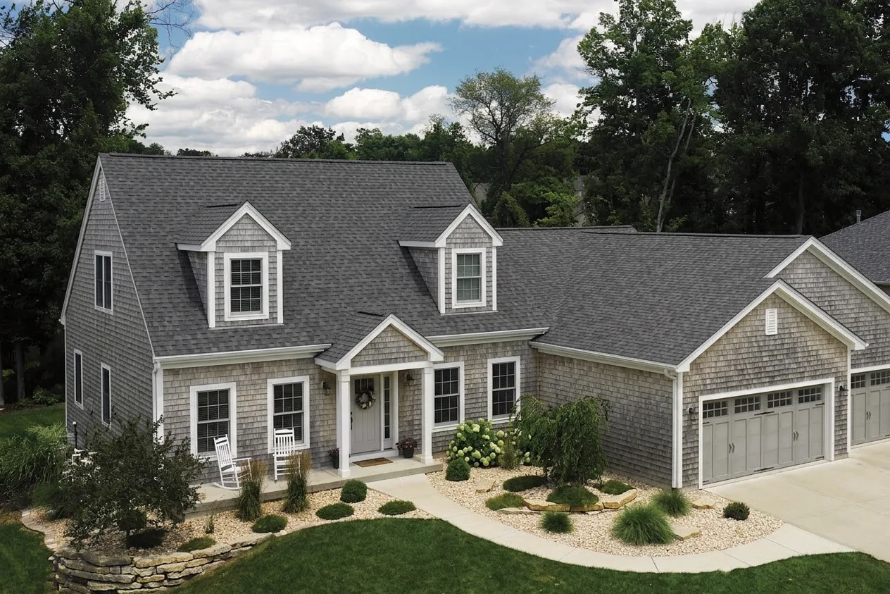 Florida home with Landmark Pro Max Def Colonial Slate roof