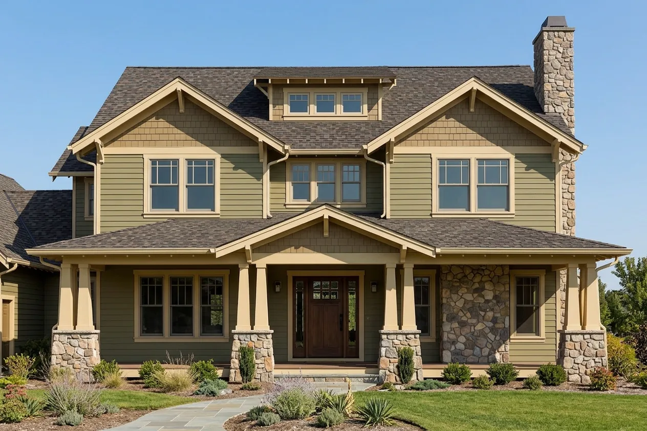 Florida home with Landmark Pro Max Def Driftwood roof