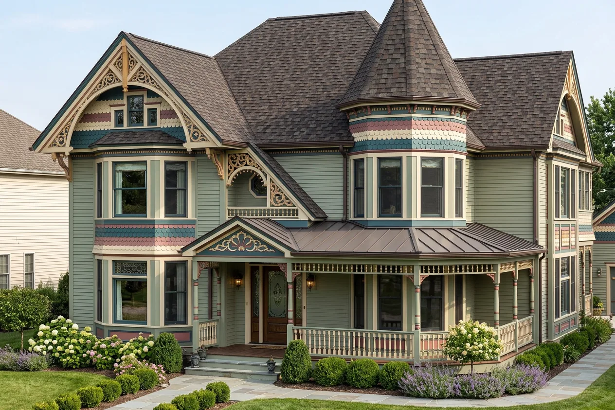 Florida home with Landmark Pro Max Def Driftwood roof