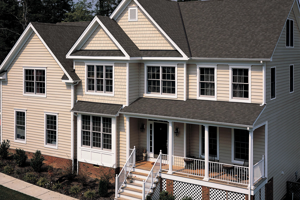 Home with CertainTeed Landmark Pro Max Def Espresso roof