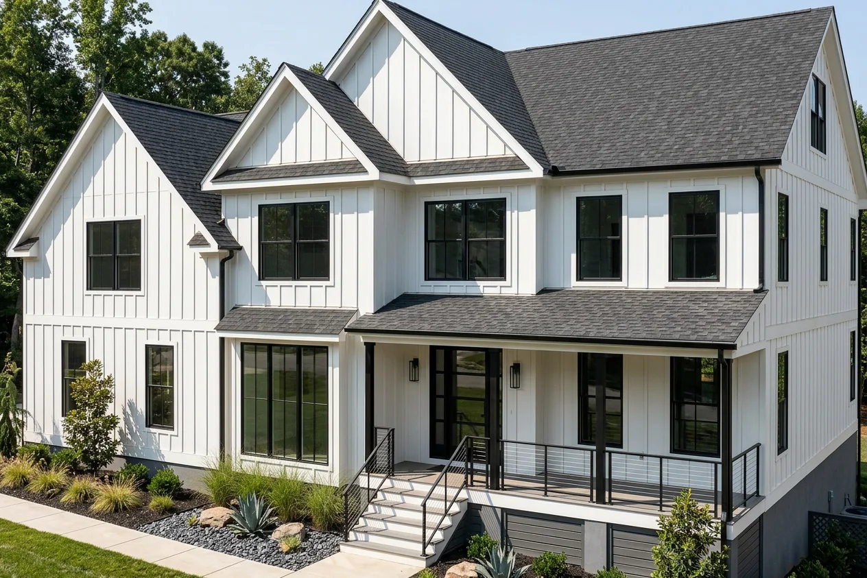 Florida home with Landmark Pro Max Def Espresso roof