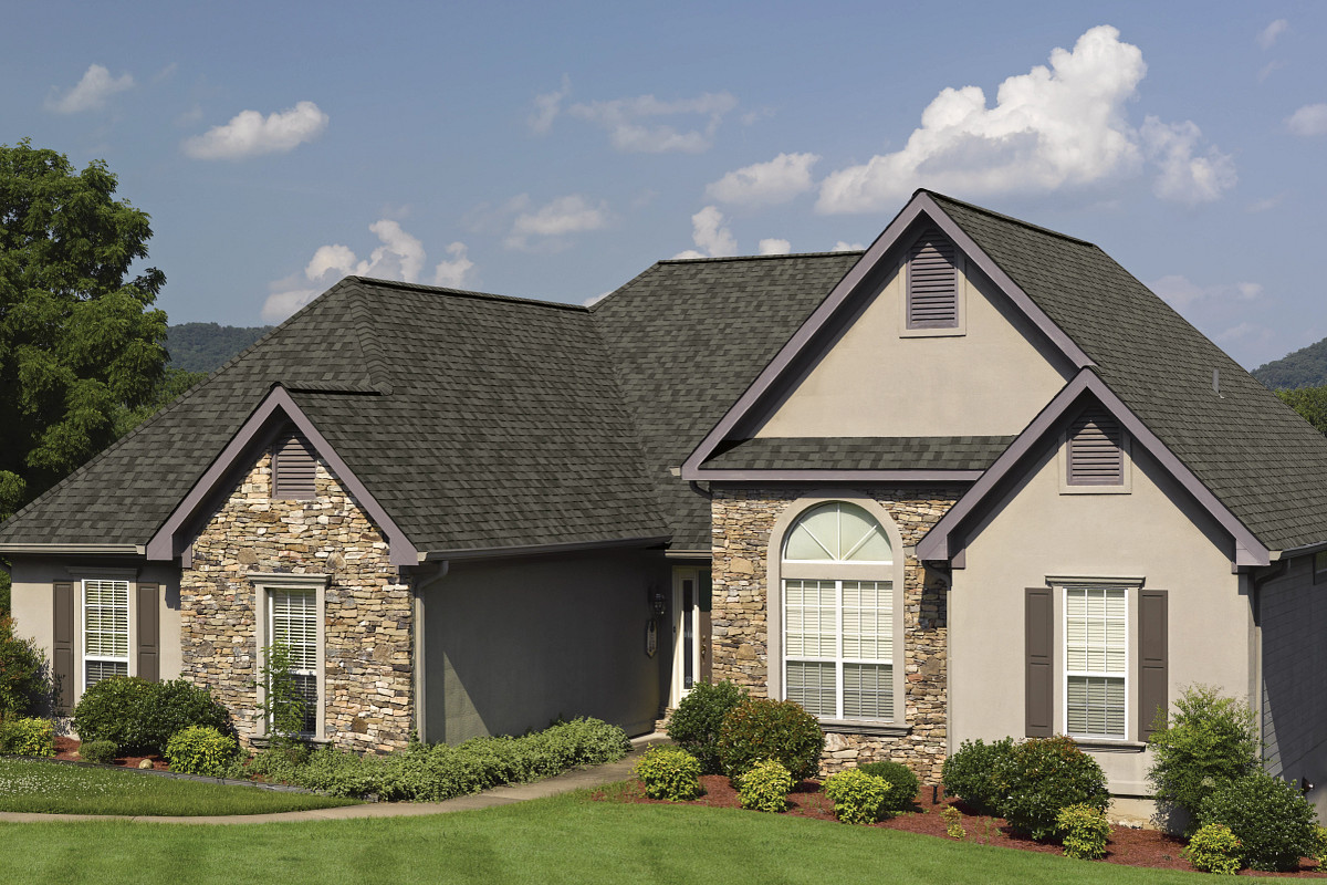Home with CertainTeed Landmark Pro Max Def Granite Gray roof