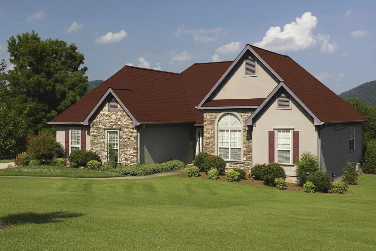 Florida home with Landmark Pro Max Def Red Oak roof