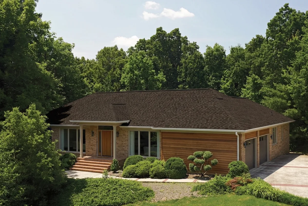 Florida home with Landmark Pro Max Def Shenandoah roof