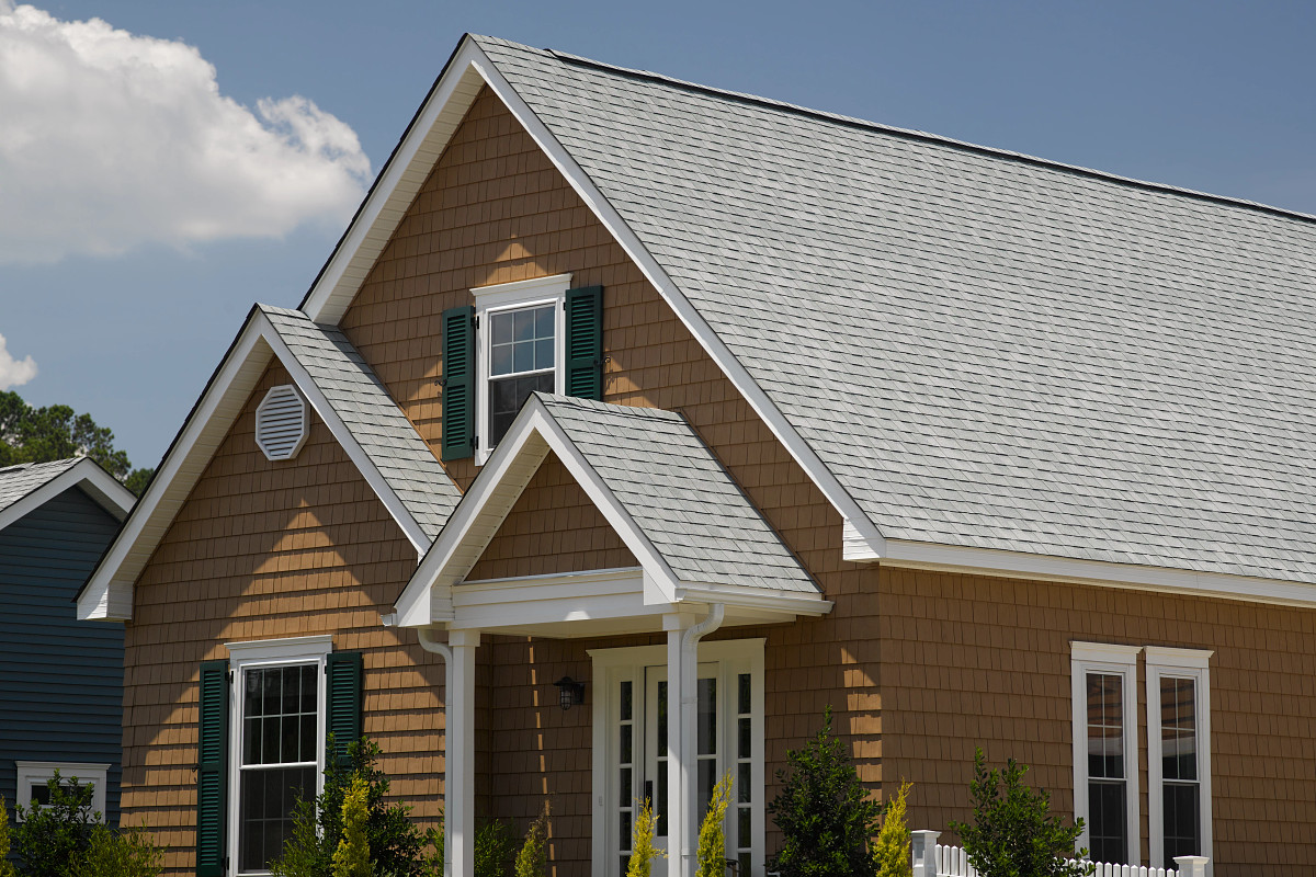 Home with CertainTeed Landmark Silver Birch roof