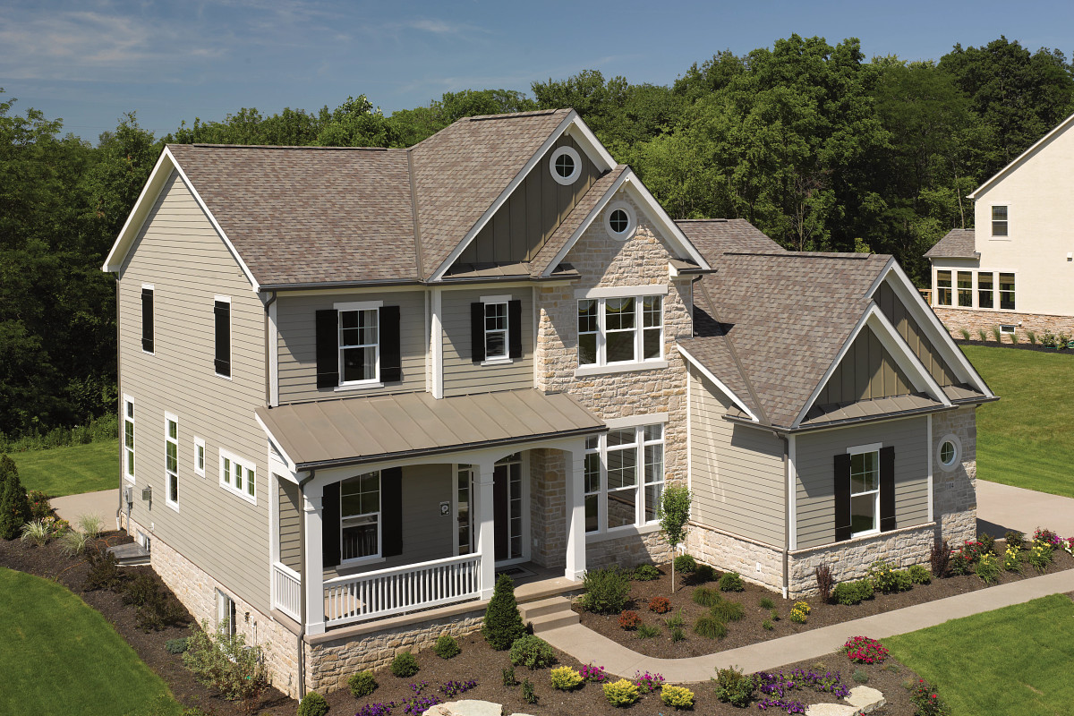 Home with CertainTeed Landmark Weathered Wood roof
