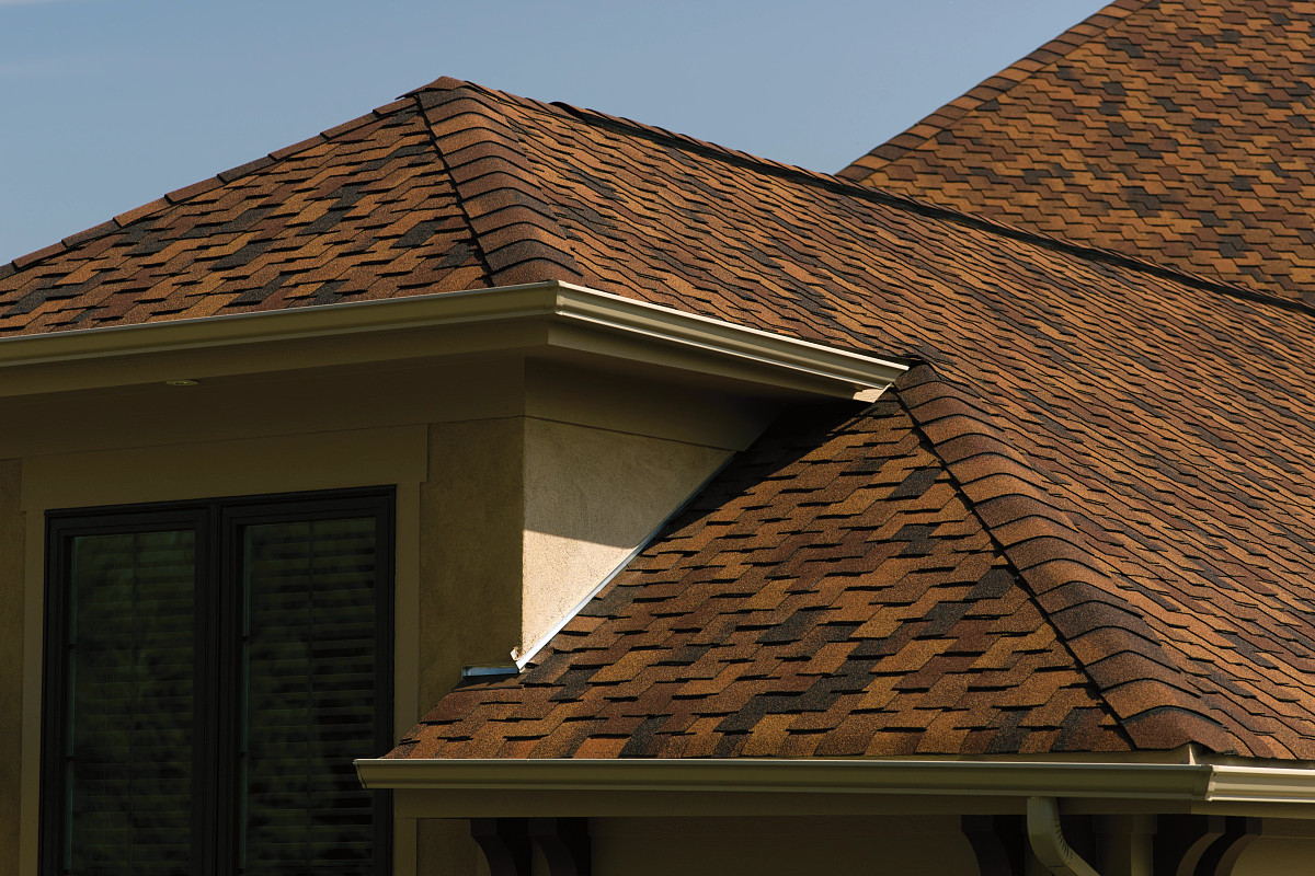 Home with CertainTeed Presidential Shake Aged Bark roof