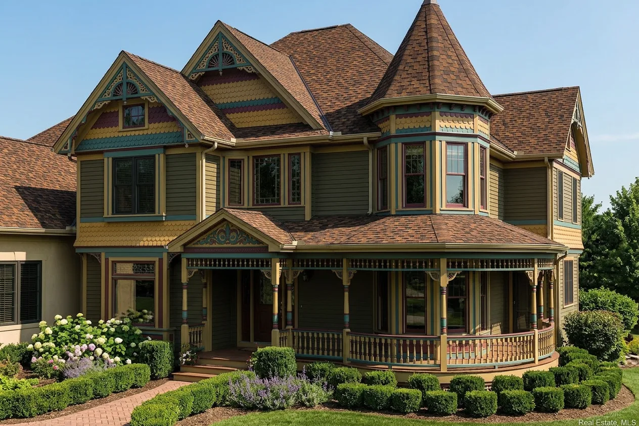 Florida home with Presidential Shake Aged Bark roof