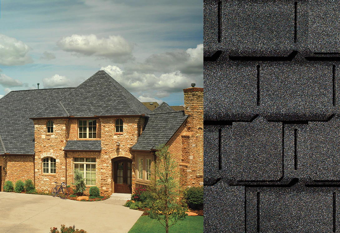 Home with GAF Camelot II Antique Slate roof
