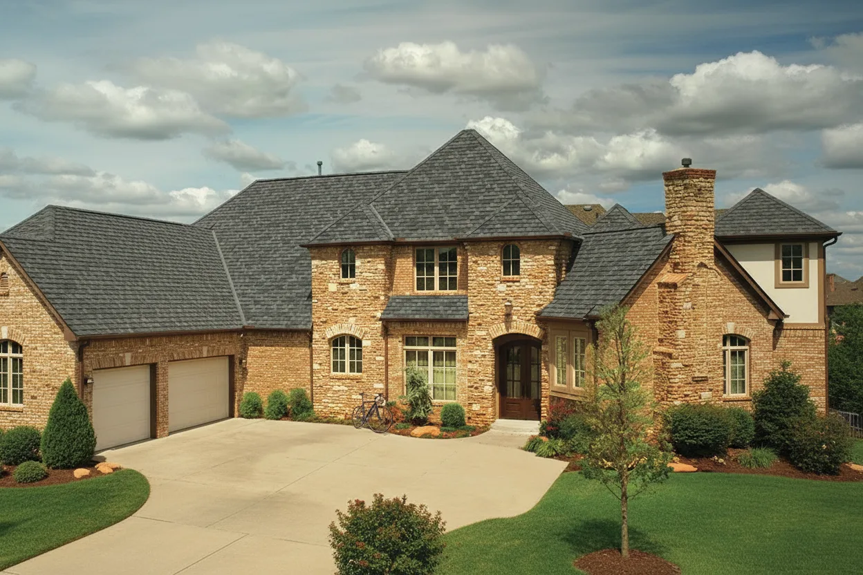 Florida home with Camelot II Antique Slate roof
