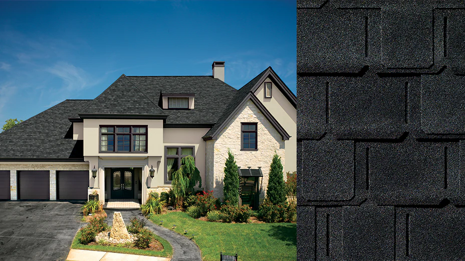 Home with GAF Camelot II Charcoal roof