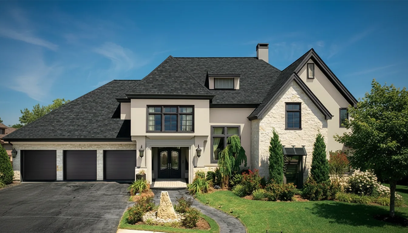 Florida home with Camelot II Charcoal roof