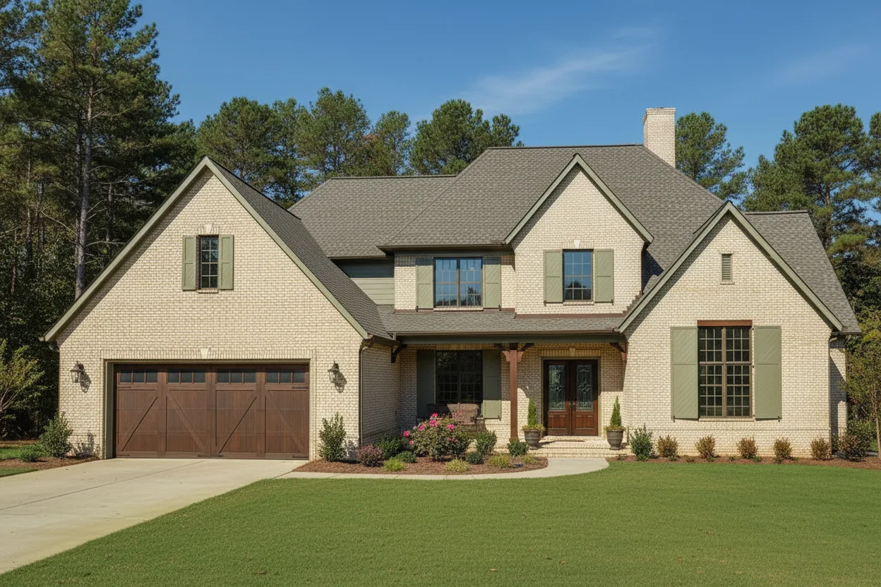 Florida home with Grand Sequoia Weathered Wood roof