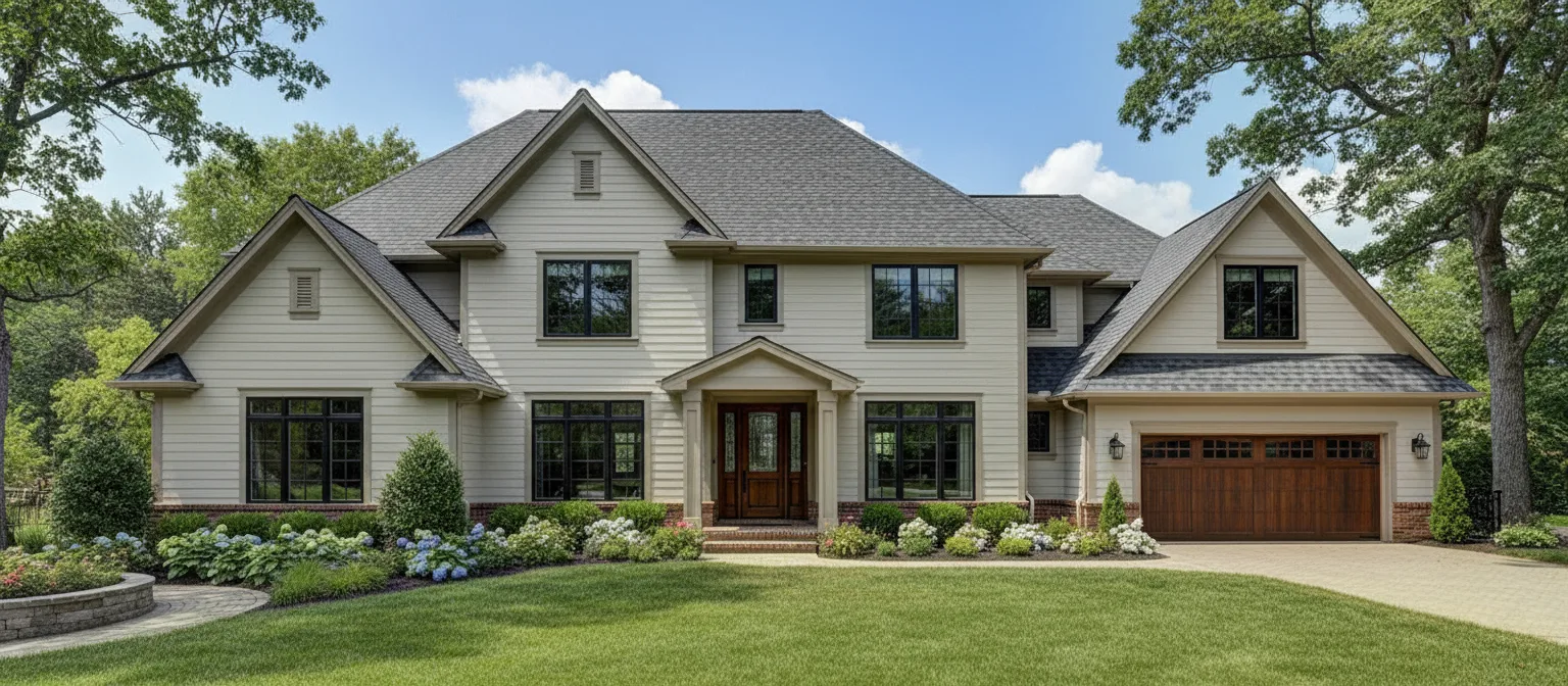 Florida home with Slateline Antique Slate roof