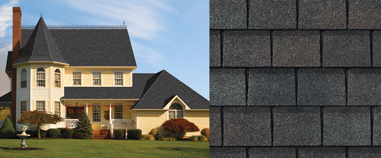 Home with GAF Slateline Royal Slate roof