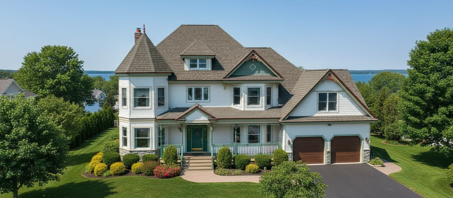 Florida home with Slateline Weathered Slate roof