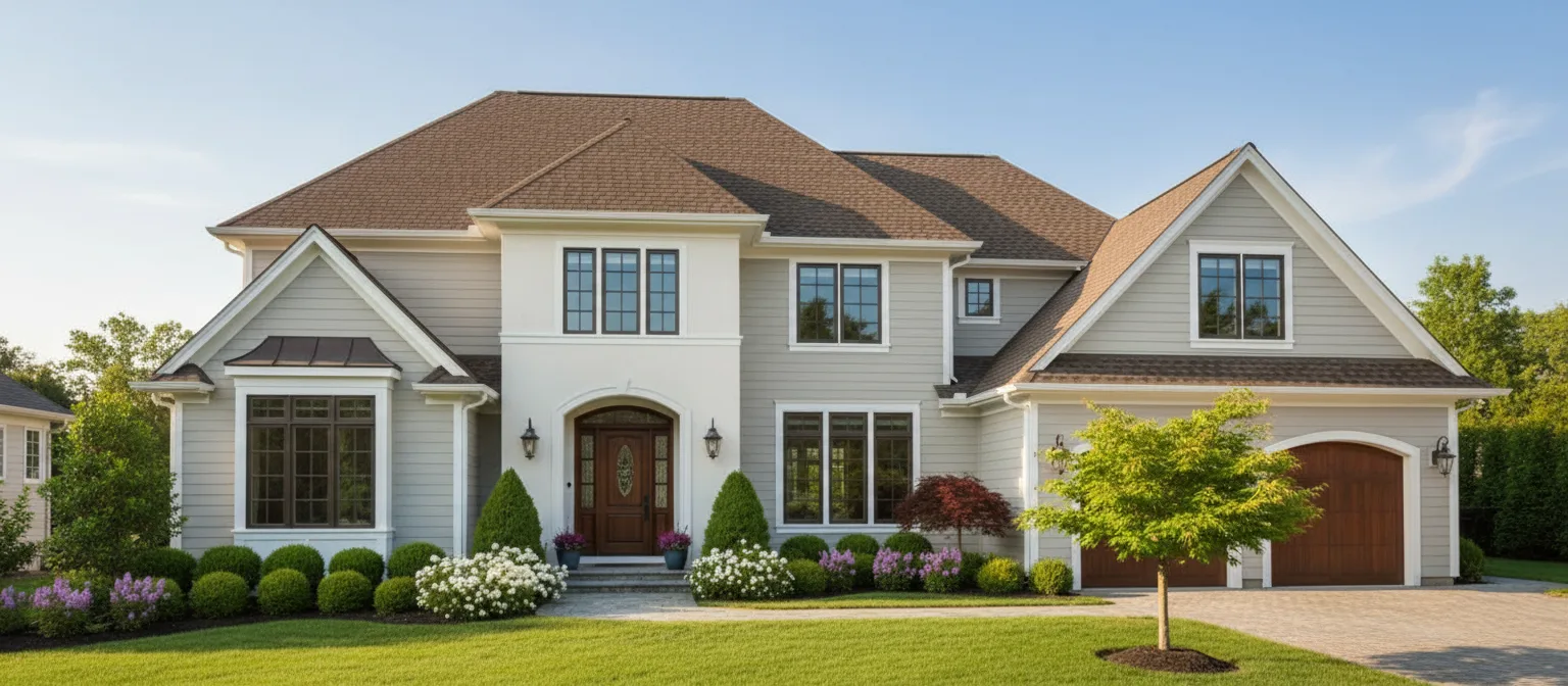 Florida home with Timberline AS II Barkwood roof