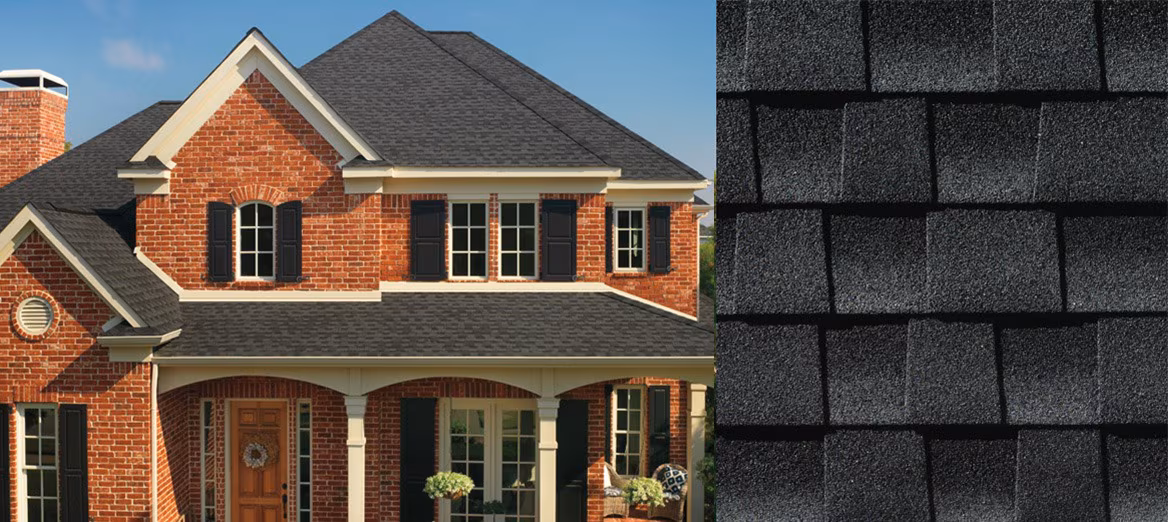 Home with GAF Timberline AS II Charcoal roof