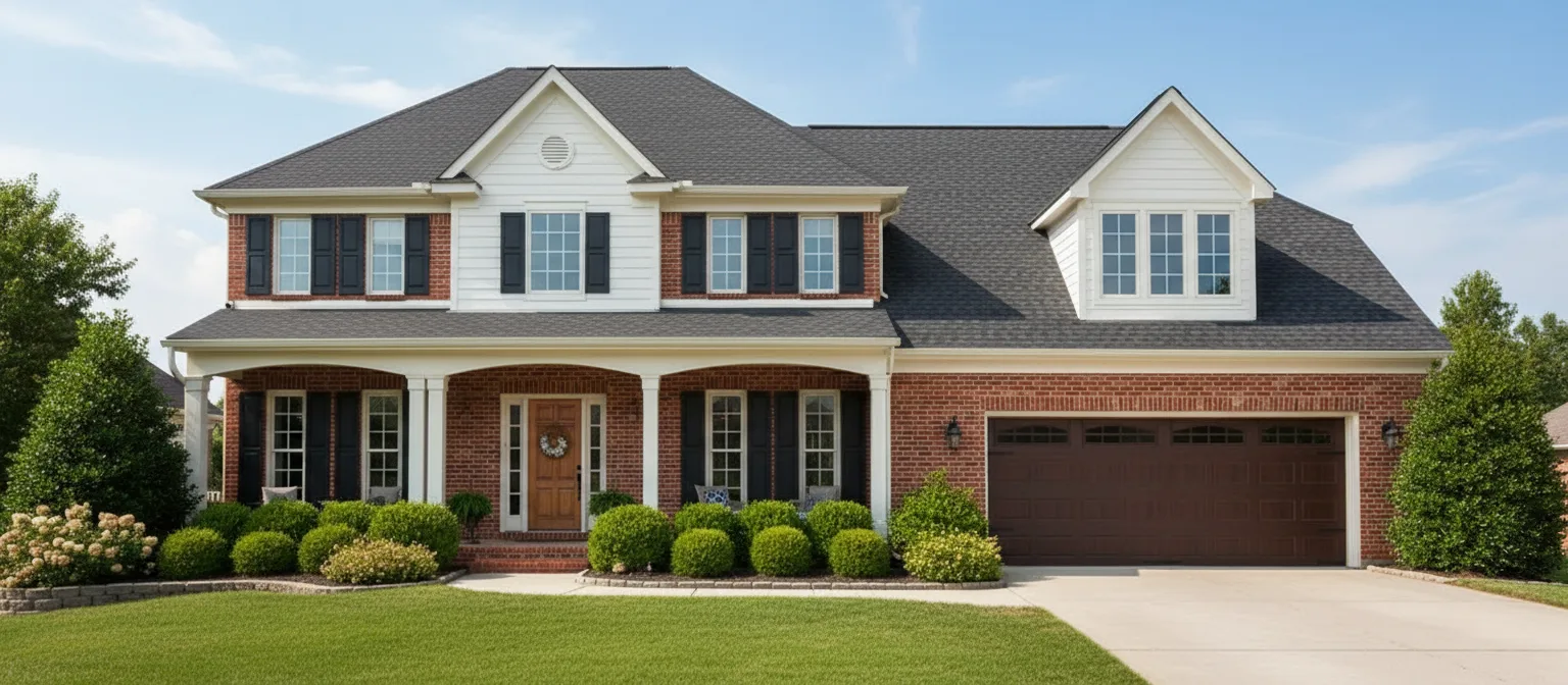 Florida home with Timberline AS II Charcoal roof