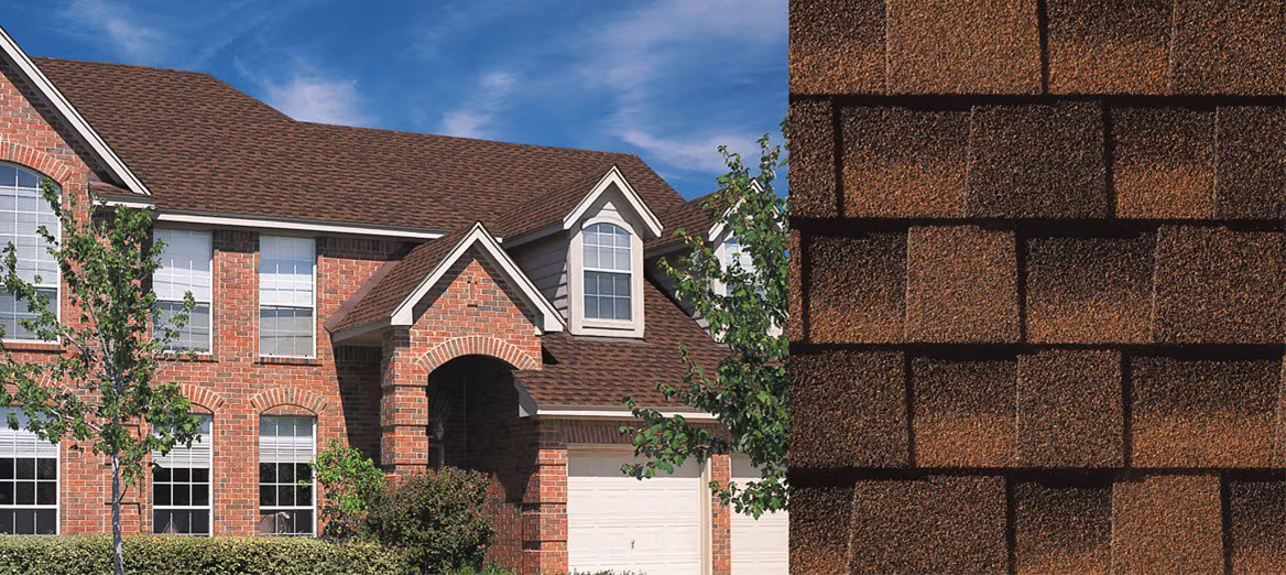 Home with GAF Timberline AS II Hickory roof