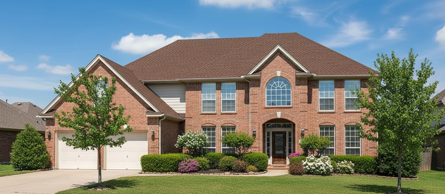 Florida home with Timberline AS II Hickory roof