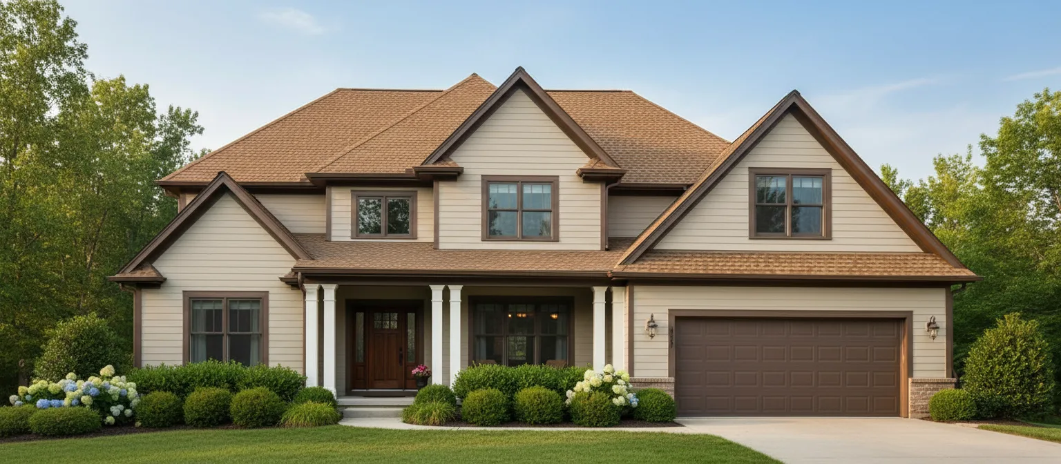 Florida home with Timberline AS II Shakewood roof