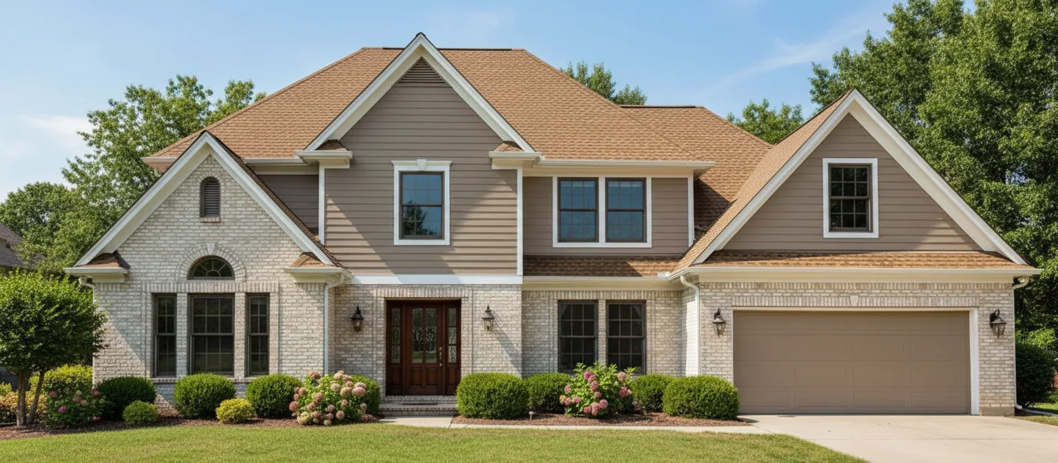 Florida home with Timberline AS II Shakewood roof