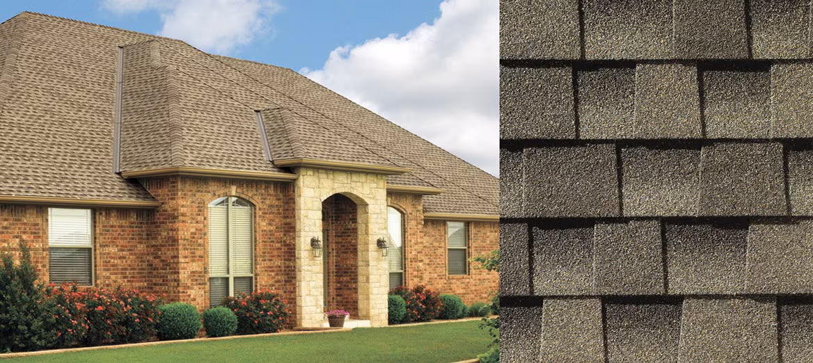 Home with GAF Timberline AS II Weathered Wood roof