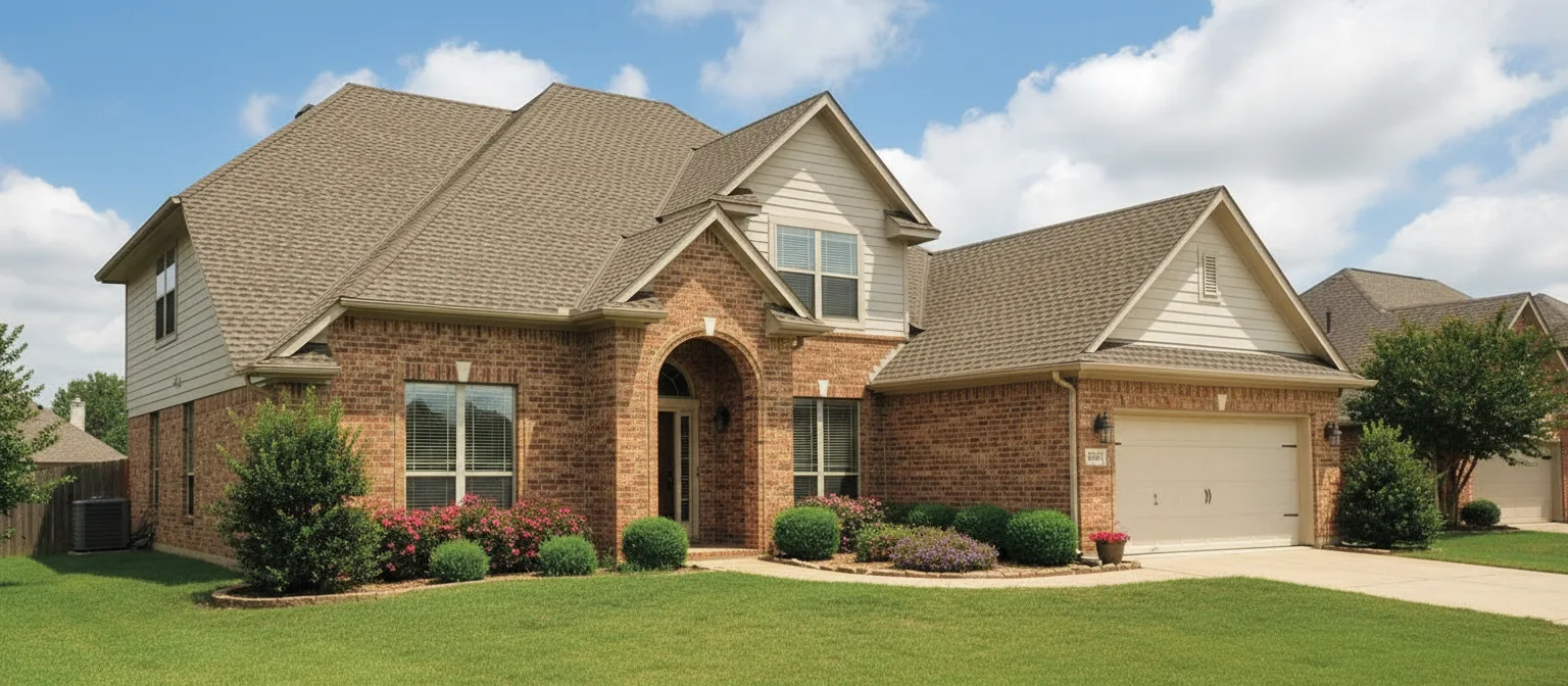 Florida home with Timberline AS II Weathered Wood roof