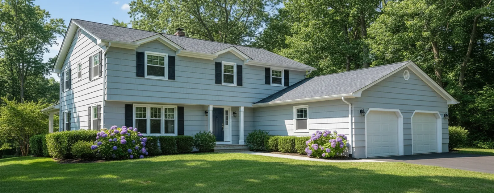 Florida home with Timberline HDZ Biscayne Blue roof