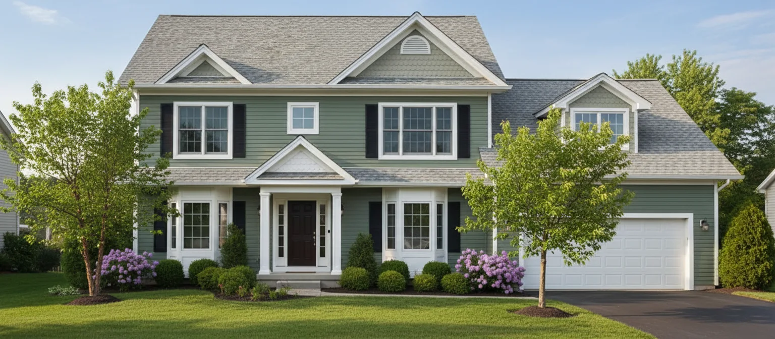 Florida home with Timberline HDZ Fox Follow Gray roof